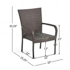 Dexmalle PE WICKER STACKING CHAIR -Fradel & Spies GUEST 88519c6f 1faf 4d09 8098 5b649d9bc2b9