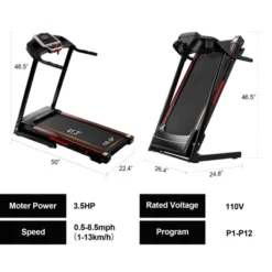 Dexmalle Electric Treadmill For Running Walking Jogging Exercise -Fradel & Spies GUEST 889a9526 150c 453d b6c6 a71270b22daf