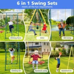 Dexmalle Indoor/Outdoor Metal Swing Set 11 Dexmalle Indoor/Outdoor Metal Swing Set -Fradel & Spies GUEST 88ea0840 7602 4655 9998 10dd48c48c98