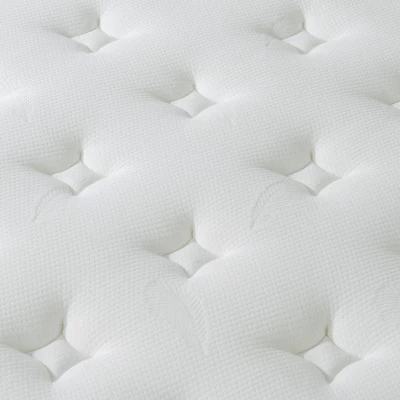 Dexmalle 14 Inch Breathable Cool Cover Memory Foam Individual Pocket Spring Hybrid Mattress 10 Dexmalle 14 Inch Breathable Cool Cover Memory Foam Individual Pocket Spring Hybrid Mattress - Image 8