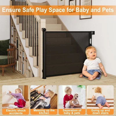Dexmalle 2-Pack Retractable Baby Gate 9 Dexmalle 2-Pack Retractable Baby Gate - Image 7