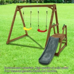 Dexmalle Wood Swing Set For Backyard -Fradel & Spies GUEST 8a505857 5223 414c ada6 08c74dcda28a