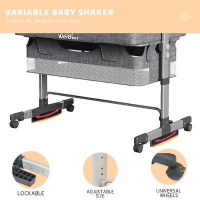 Dexmalle Adjustable Portable Baby Bassinet 4 Dexmalle Adjustable Portable Baby Bassinet - Image 2