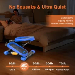 Dexmalle Mini Stepper With Resistance Bands And LCD Monitor For Exercise At Home -Fradel & Spies GUEST 8daa4c6b 3f64 4e78 a277 fd9a3498039c