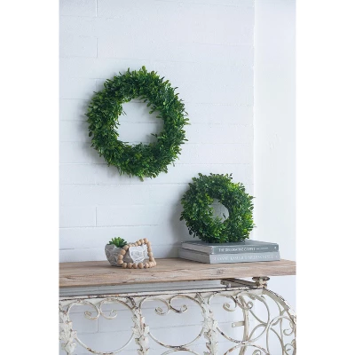 Dexmalle 2 Greenery Wreath For Home Wedding Wall Window Decoration 4 Dexmalle 2 Greenery Wreath For Home Wedding Wall Window Decoration - Image 2
