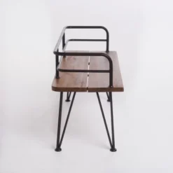 Dexmalle Industrial Wood And Metal Bench,Patio -Fradel & Spies GUEST 9097f0cb 3cdd 4c2a 9152 49d436085fd9