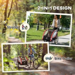 Dexmalle Walk/Ride Child Baby Bike Trailer For Kids 2 Seater 15 Dexmalle Walk/Ride Child Baby Bike Trailer For Kids 2 Seater -Fradel & Spies GUEST 92ce0029 1eae 47e2 9be3 a64f42d1405e