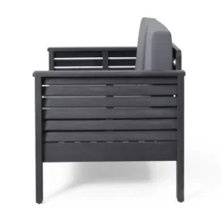 Dexmalle Acacia Wood Outdoor Loveseat And Coffee Table Set With Cushions -Fradel & Spies GUEST 937fdd33 33e0 4b13 8896 6f91c3d159d5