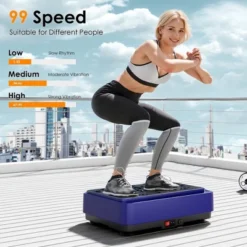 Dexmalle Vibration Plate Exercise Machine - 99 Speed Levels