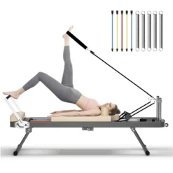 Dexmalle Foldable Pilates Equipment With High Strength Alloy Springs For Beginners -Fradel & Spies GUEST 967d4d65 9065 446f b421 9bb2d32cbafa