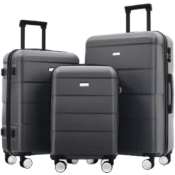 Dexmalle 3 Piece Double Spinner Wheels Suitcase With Handle Password Lock -Fradel & Spies GUEST 99028468 71cb 4acf a095 88f216cd9f4e