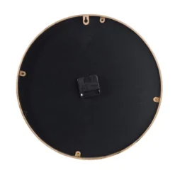 Dexmalle D15.7x2.4" Minimalist Mirrored Clock, Gold -Fradel & Spies GUEST 99060473 45a6 478e 90b2 cde561b200c8