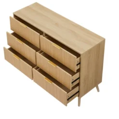 Dexmalle 6 Double Dressers With Wavy Drawers -Fradel & Spies GUEST 9a8d7fad de14 4c7b 8668 d3e877e4eb2d