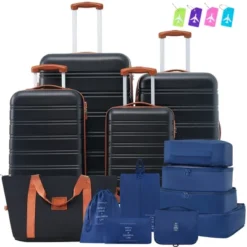 Dexmalle Hardshell Luggage Sets 4 Pcs + Bag Spinner Suitcase -Fradel & Spies GUEST 9abde59e 45c5 4237 9522 935985b2cb14
