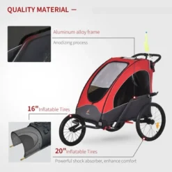 Dexmalle Bike Trailer For Kids -Fradel & Spies GUEST 9add4c57 097d 4de0 86b1 3a532cbc8a80