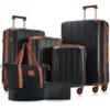 Dexmalle Hardshell Luggage Sets 6 Piece Suitcase Set