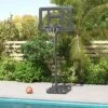 Dexmalle Height Adjustable Swimming Pool Basketball Goal