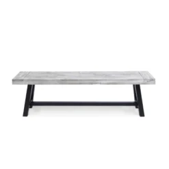 Dexmalle Rustic Acacia Wood Dining Bench -Fradel & Spies GUEST 9ecb6df6 dedb 46d2 b1dd aa0b692f0b9e