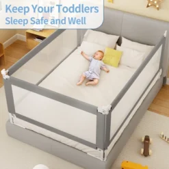 Dexmalle Bed Rails For Toddlers And Baby( 78.7", 2 Side) -Fradel & Spies GUEST a07e4999 8ade 4fa0 ad17 c55ce4ad4e5d