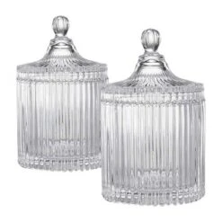 Dexmalle D4x6"Ancell Lidded Glass Jar -Fradel & Spies GUEST a11337ac 570c 42a2 9d58 8934ba21892a