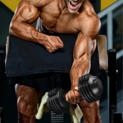 Dexmalle 22LBS ADJUSTABLE DUMBBELL STEEL+PLASTIC