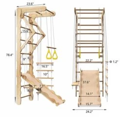 Dexmalle Foldable Indoor Ladder Climbing Gym Climber -Fradel & Spies GUEST abb3e1c7 0414 45cb b807 08a7ebcd337d