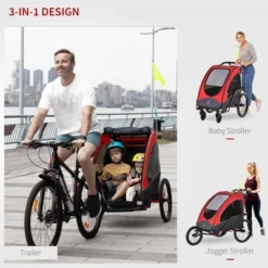 Dexmalle Bike Trailer For Kids