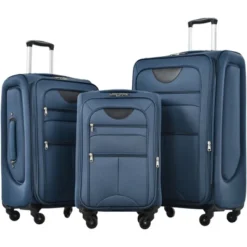 Dexmalle Softside Luggage Expandable 3 Piece Set -Fradel & Spies GUEST af61af98 0aed 4e25 9eb3 138a9c67f4ec