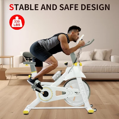 Dexmalle Indoor Exercise Bike Cycling Bike With Comfortable Seat 7 Dexmalle Indoor Exercise Bike Cycling Bike With Comfortable Seat - Image 5