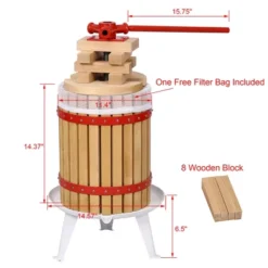 Dexmalle Fruit Wine Press-4.8Gallon/18L -Fradel & Spies GUEST b09b2681 34c1 4763 831e 3874c2c6b68a 1