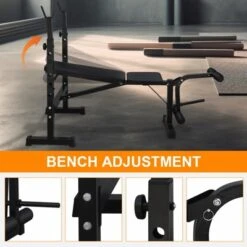Dexmalle Bench Press Set With Squat Rack And Bench For Home Gym Full-Body Workout -Fradel & Spies GUEST b250fa79 e629 473c 9195 592c69164ae9