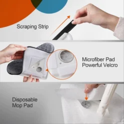 Dexmalle Effortless Wall Cleaning Mop With Disposable Pads -Fradel & Spies GUEST b29b9ed9 73d6 4deb 95dd 569a97555ae3