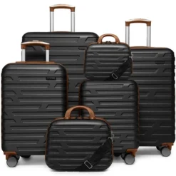 Dexmalle Luggage Sets 6 Piece Hardside Expandable Suitcases -Fradel & Spies GUEST b55d9a48 2363 46df abc6 136ce307e8ec