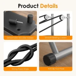 Dexmalle Foldable Pilates Reformer Machine For Home Use -Fradel & Spies GUEST b5c647ef 960d 4282 9612 cf3417d89046