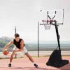 Dexmalle Portable & Adjustable Basketball Hoop