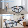Dexmalle Baby Playard Cloth Playpen Removable Enclosures
