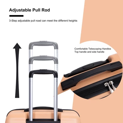Dexmalle Expandable 3 Piece Luggage Sets 5 Dexmalle Expandable 3 Piece Luggage Sets - Image 3