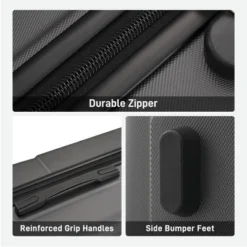 Dexmalle 3 Piece Double Spinner Wheels Suitcase With Handle Password Lock -Fradel & Spies GUEST bb8575ce c30c 486a 8304 f8c6bae2e3d0