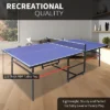 Dexmalle Portable Ping Pong Table Set For Indoor Games With Net