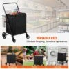 Dexmalle Folding Shopping Cart With Removable Waterproof Liner -Fradel & Spies GUEST bc82043f 8b6c 4b67 b042 ccd8aa684f58