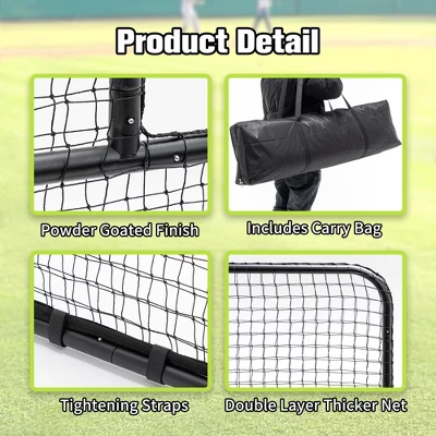 Dexmalle L-Shaped Baseball Net For Batting Cages 10 Dexmalle L-Shaped Baseball Net For Batting Cages - Image 8