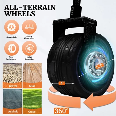 Dexmalle Dexmalle 450LB Heavy Duty Foldable Wagon 4 Dexmalle Dexmalle 450LB Heavy Duty Foldable Wagon - Image 2