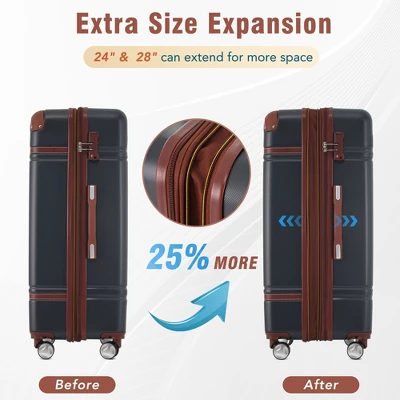 Dexmalle Hardshell Luggage Sets 3 Pieces 4 Dexmalle Hardshell Luggage Sets 3 Pieces - Image 2