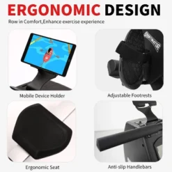 Dexmalle Rowing Machine 264 LBS Weight Capacity Foldable Rower -Fradel & Spies GUEST c4d0ad58 cdc9 4f7c 9398 00764f8e3fed