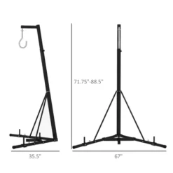 Dexmalle Height Adjustable Heavy Bag Stand With Weighted Base -Fradel & Spies GUEST c4d4b680 04b5 4085 8043 43df5ec47684
