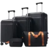 Dexmalle Hardside Carry On Suitcase With Travel Bags 5 Piece -Fradel & Spies GUEST c5bc5388 862f 4c95 b836 d5923b2cc88c