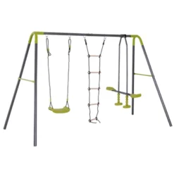 Dexmalle 3 In 1 Kids Metal Swing Set -Fradel & Spies GUEST c7e59aac 86d6 4e09 8e6a c833622faad2