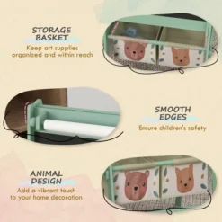 Dexmalle Art Easel For Kids With Paper Roll -Fradel & Spies GUEST c8227c26 7e04 4a34 a7eb 21cbf594bff3