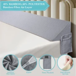 Dexmalle Air Layer Wedge Pillow With Two Pockets -Fradel & Spies GUEST c8fd7dbf eae9 4d40 b8a0 0311854d22c5