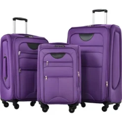Dexmalle Softside Luggage Expandable 3 Piece Set -Fradel & Spies GUEST c9667956 967a 43ee bbdd 4b0997f8035f